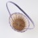 Wicker basket, d18x15/50, purple, bamboo
