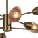 Lamp on the rod 8x60W E14, size 92.5x92.5x47 cm