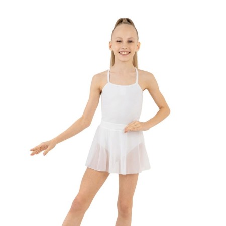 Skirt for gymnastics and dancing Grace Dance, p. 38, white color-1