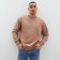 Jumper male minku: Basic Line Man, Beige Color, Rr. 44