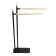 Floor stand for Albany towers, black color