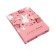 Notebook Gift 112l, Line, with a Fleet, a cut with a pattern of the cover, flowers (17.7x13.5cm) 1