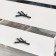 Handle button Cappio "branch", black color