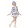 Snegurochka carnival costume, blue patterns, p. 44, height 164 cm