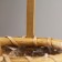 Wicker basket, 10.5 x 7 x 10/25.5 cm, brown, rattan