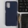 Pero cover for Samsung A03S, silicone, blue