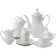 Coffee service 6/9 Constance, decor “Silver ears, platinum laying”, 15 items
