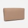 Women's wallet on magnets, beige color