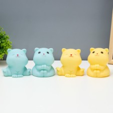 Night Cute kitten LED from MIXs 8x10.5x8.5 cm Risalux batteries