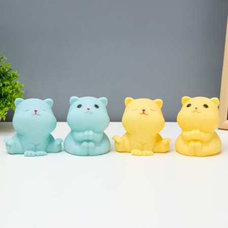 Night Cute kitten LED from MIXs 8x10.5x8.5 cm Risalux batteries