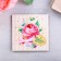 Wooden magnet "Happy Spring", 7 x 7 cm