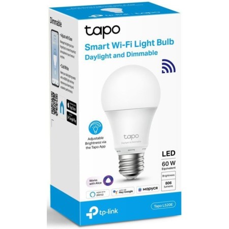 Smart TP-Link Tapo L520e E27 8.7W 806lm Wi-Fi (Pack.: 1pc)-8