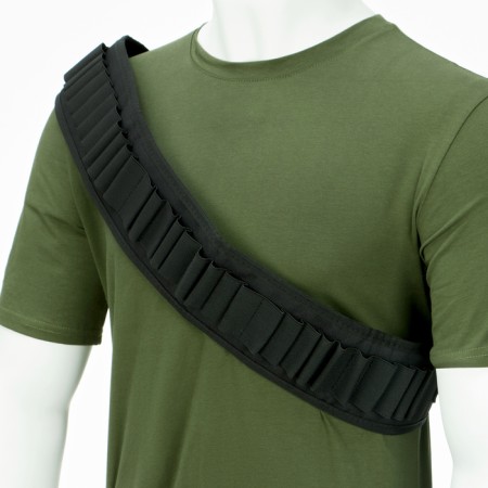 Portontash hunting, nylon 1000d, 30 rounds, black-1