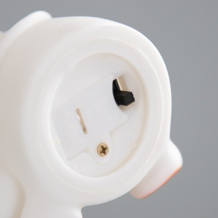Nightlight "Duck" LED 2W from battery 3xlr44 white 6x7x11 cm Risalux-5