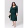 Female dress, size 54, green color