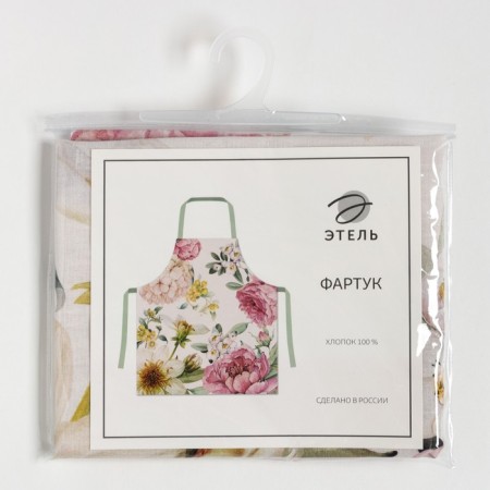Apron Ethel "Tenderness" 60x70 cm, 100% cotton, reps 210 g/m2-6