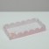 Cookie box, confectionery packaging with PVC lid, “pleasant moments”, 21 x 10.5 x 3 cm