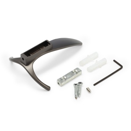 Furniture hook CAPPIO FLAT, three -rod, graphite color-5