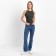 T -shirt female, jade color, size 46 (l)