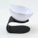 White bowl on a black stand 13 x 13 x 13.5 cm