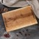 Wooden countertop from slab, 50x30 cm, array of oak