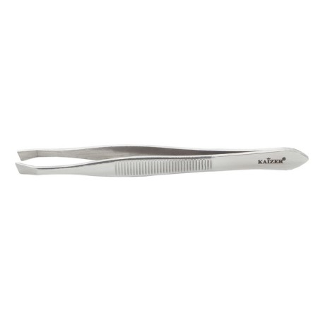 Pinzet kaizer, beveled, matte, unshakable, gray color-1