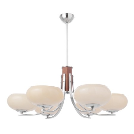 Savina chandelier 6he27 40W brown 72x72x60cm