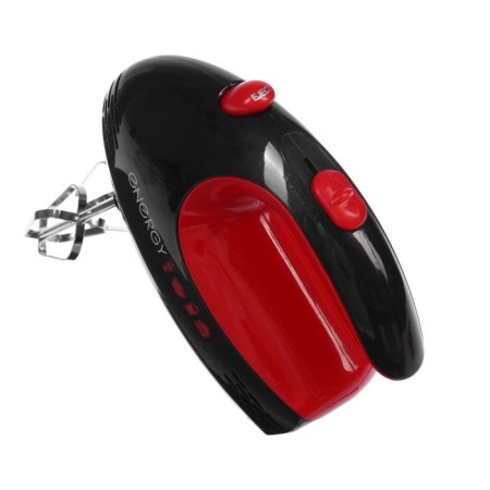 Mixer Energy EN-244, manual, 250 watts, 5 speeds, 2 nozzles, black and red-1