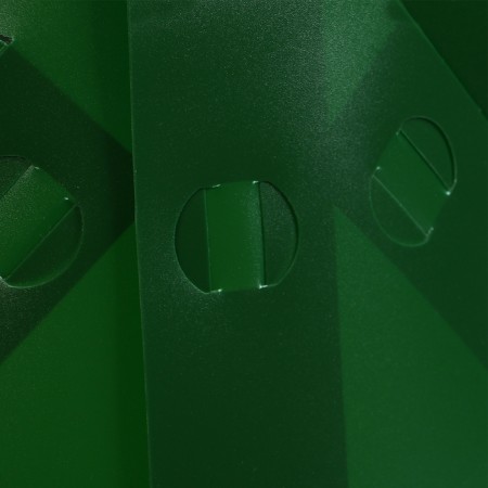 Plastic flowerbed, d = 15–35 cm, h = 40, "floral carousel", green-1