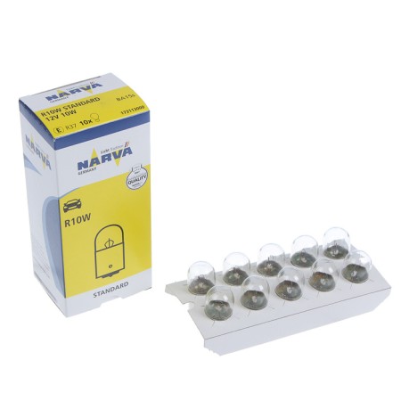 Car lamp Narva, R10W, 12 V, 10 W, (BA15S)