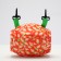 Suspension tunnel-house "Strawberry", 18 x 14 x 14 cm 104353011