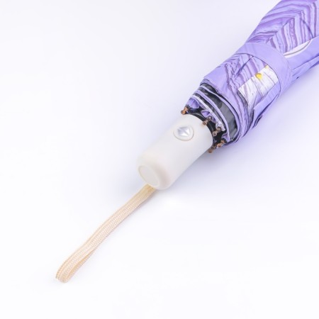 Automatic "Flowers" umbrella, 3 additions, 8 spokes, r = 49 cm, color mix-12
