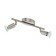 Lamp Buzz-LED 2x2.5W LED Nickel 28.5x6.5 cm