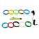 Set 3D handle with a yellow display + plastic PLA 10 colors, 10 meters