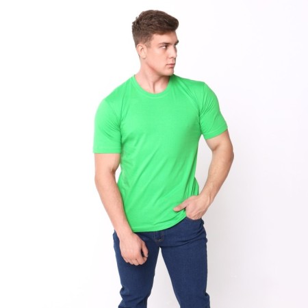 T -shirt male monophonic, lightning color, size 54