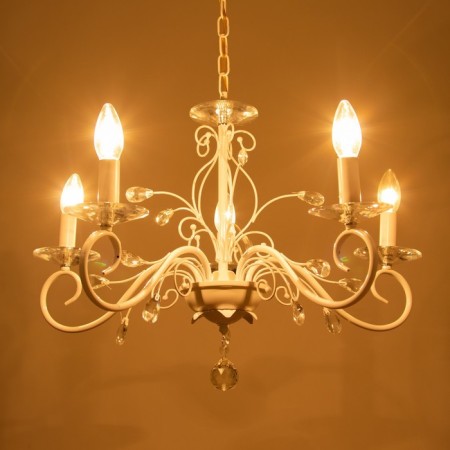 Chandelier 2182/5 E14 40W white 58x58x31 cm-3
