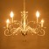 Chandelier 2182/5 E14 40W white 58x58x31 cm
