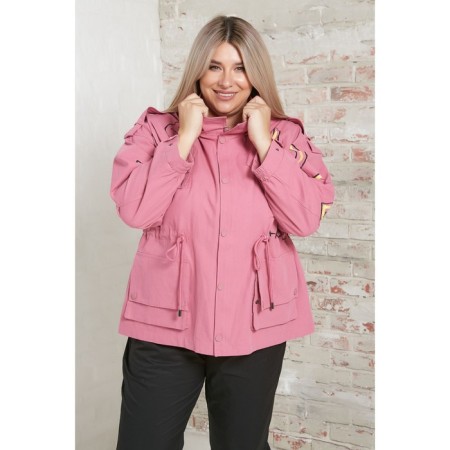 Women's jacket, size 54, pink color-2