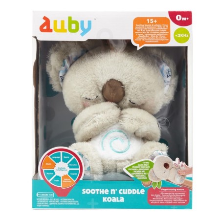 Interactive toy "Coala" for falling asleep, light and sound effects-13