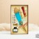 Gift set 5V1 "SELILENCE": Power handle green with gold, ink, print, wax