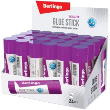 Glue-pencil PVP 15 g Berlingo Magic, with a color indicator