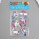 Stickers from EVA "Unicorn" Assorted