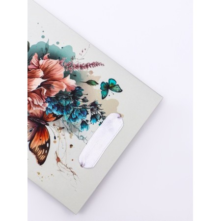 Gift Vertical Gift "Big butterflies", S 12 × 15 × 5.5 cm-3