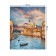Tables on the table "Venice under the sunset sky", rectangular, Saten, size 120x145 cm
