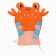 Children's washcloth for swimming "Krabik", Makra
