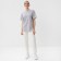 Women's T-shirt Minaku Oversize Fit: Light gray color, river 48