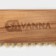 Savanna shoe brush, 10 × 3.5 cm, 59 bundles, natural hair