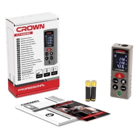 Laser rangemaker Crown CT44030, 0.05 - 80 m, ± 2 mm, 650 nm-4