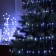 Garland "dreadlocks" 1.5 m, IP20, silver thread, 125 LED, white glow, 12 V