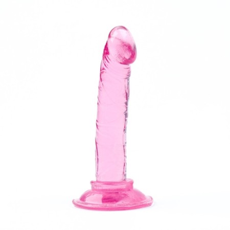 Fallomitator Realistic Okopoki, on the suction cup, anal, gel, 12 x 2.5 cm, pink